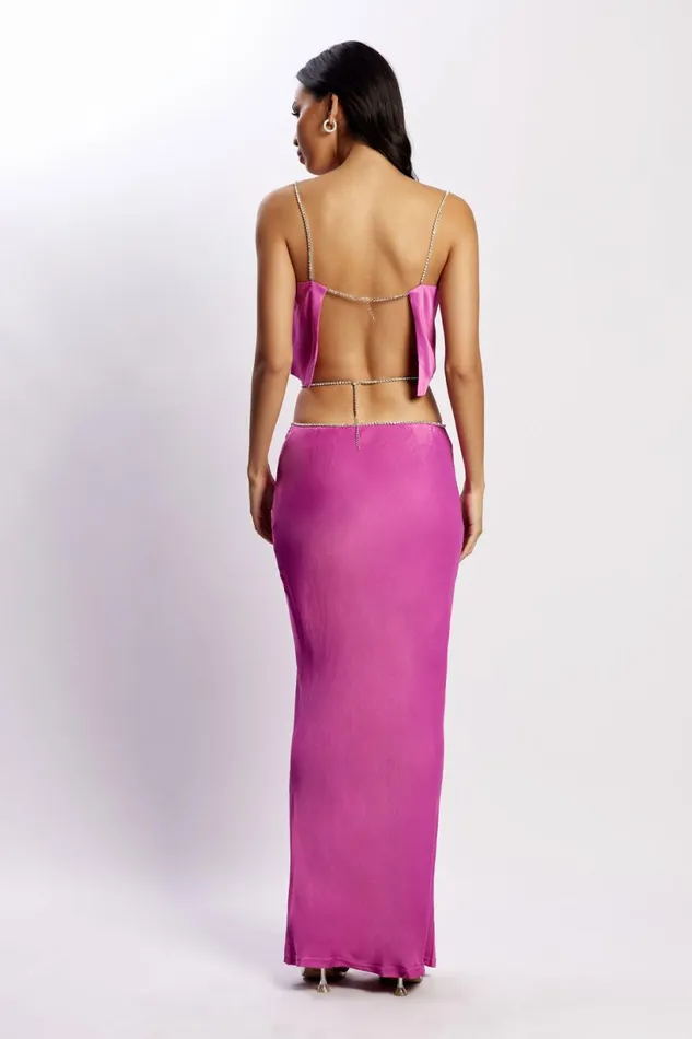 Meshki Crop Tops Women Dayana Straight Cut Crop Top 8211 Purple Purple Meshki Crop Tops Women Dayana Straight Cut Crop Top 8211 Purple Purple