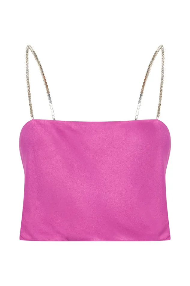 Meshki Crop Tops Women Dayana Straight Cut Crop Top 8211 Purple Purple Meshki Crop Tops Women Dayana Straight Cut Crop Top 8211 Purple Purple