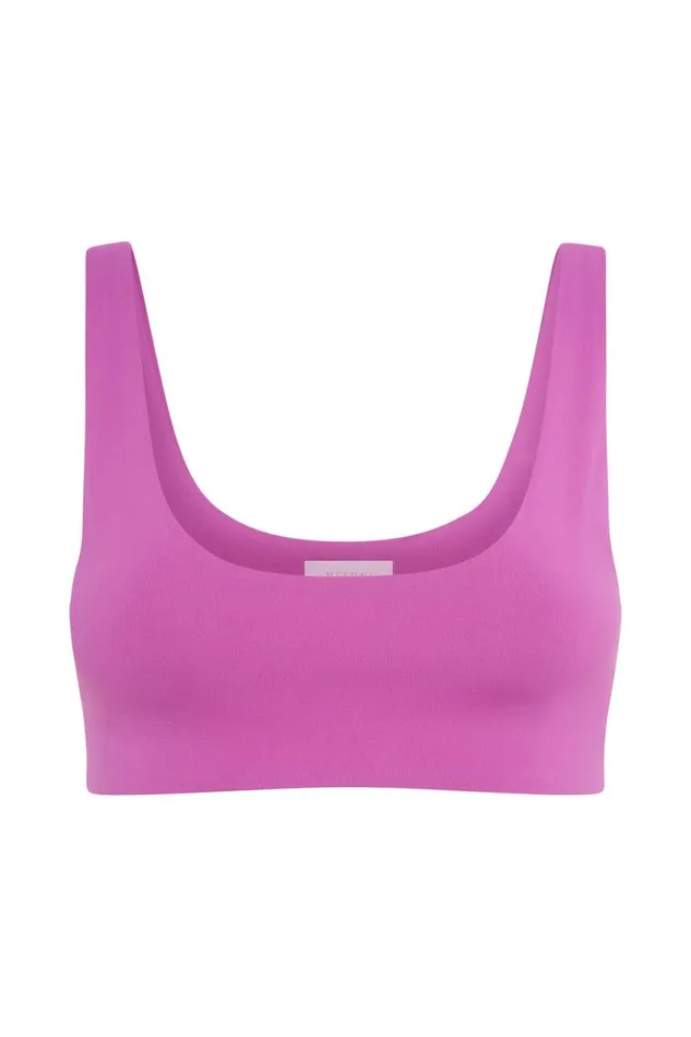Meshki Crop Tops Women Jemma Scoop Neck Super Crop Top 8211 Violet Violet Meshki Crop Tops Women Jemma Scoop Neck Super Crop Top 8211 Violet Violet