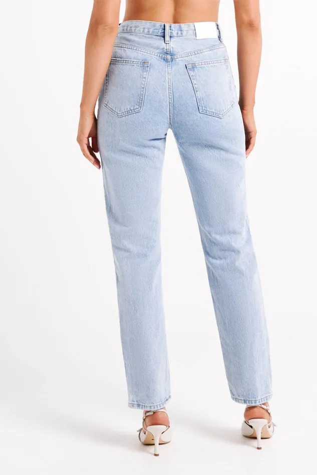 Meshki Denim Women Mattea Denim Jeans 8211 Mid Blue Midblue