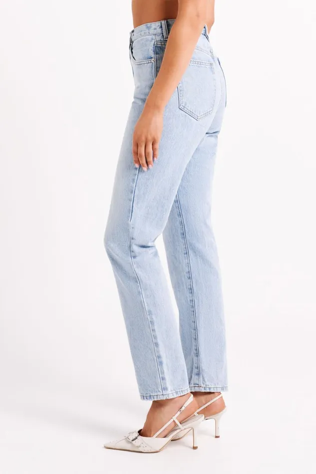 Meshki Denim Women Mattea Denim Jeans 8211 Mid Blue Midblue