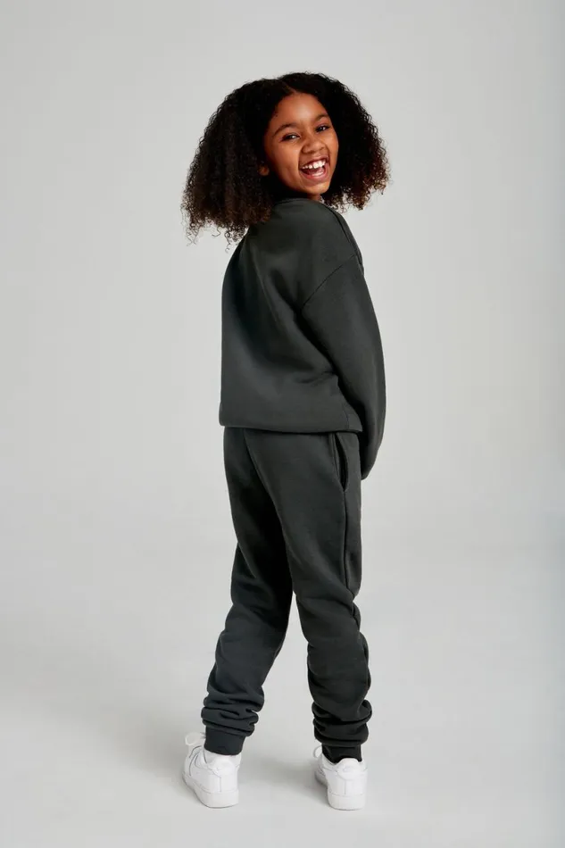 Meshki Joggers Women Frankie Kids Unisex Jogger 8211 Dusk Black Duskblack