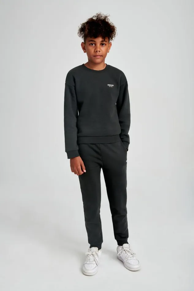 Meshki Joggers Women Frankie Kids Unisex Jogger 8211 Dusk Black Duskblack