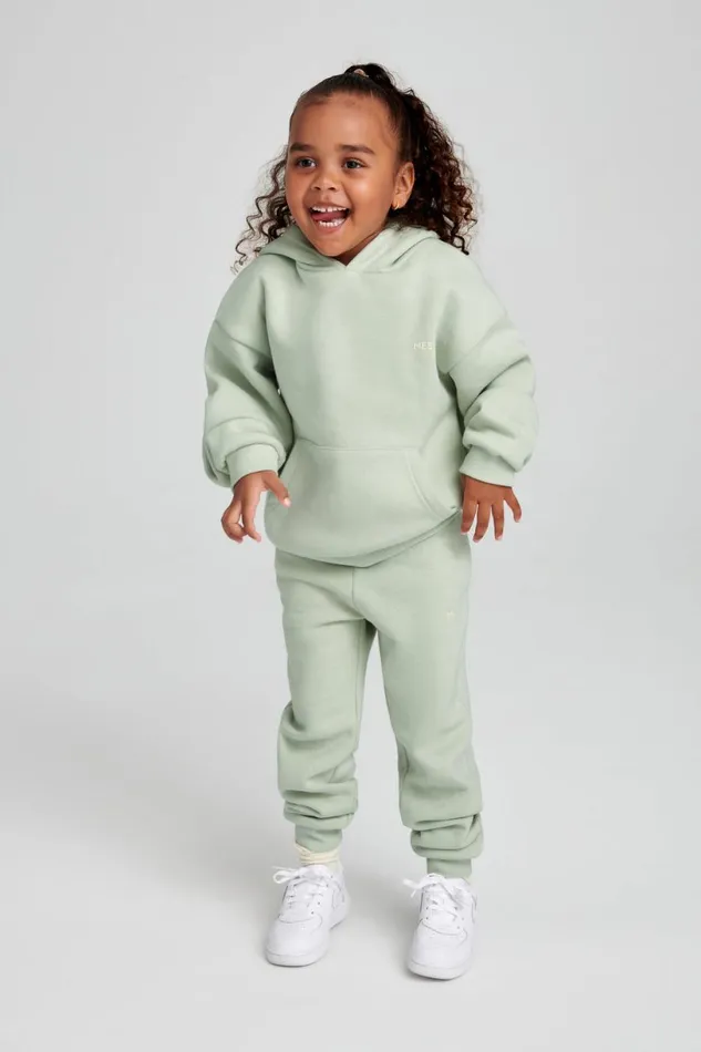 Meshki Joggers Women Frankie Kids Unisex Jogger 8211 Light Sage Lightsage