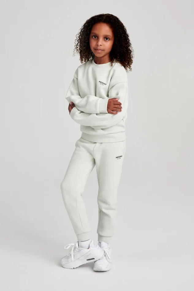 Meshki Kids Women Phoenix Kids Unisex Crewneck Jumper 8211 Smoke Grey Smokegrey Meshki Kids Women Phoenix Kids Unisex Crewneck Jumper 8211 Smoke Grey Smokegrey