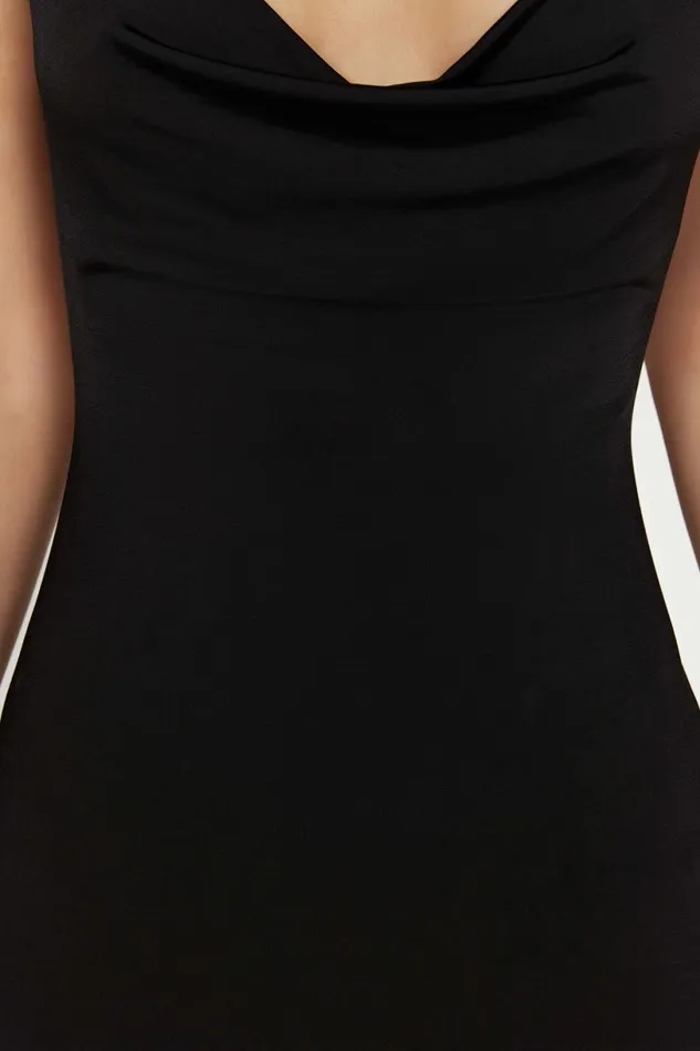 Meshki Maxi Dresses Women Darcy Cowl Maxi Dress With Low Back 8211 Black Black