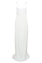 Meshki Maxi Dresses Women Elenora Rose Gown 8211 White White
