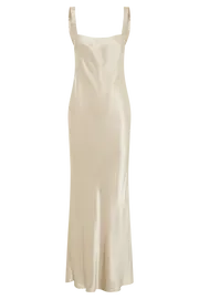Meshki Maxi Dresses Women Ensley Satin Maxi Dress 8211 Champagne Champagne