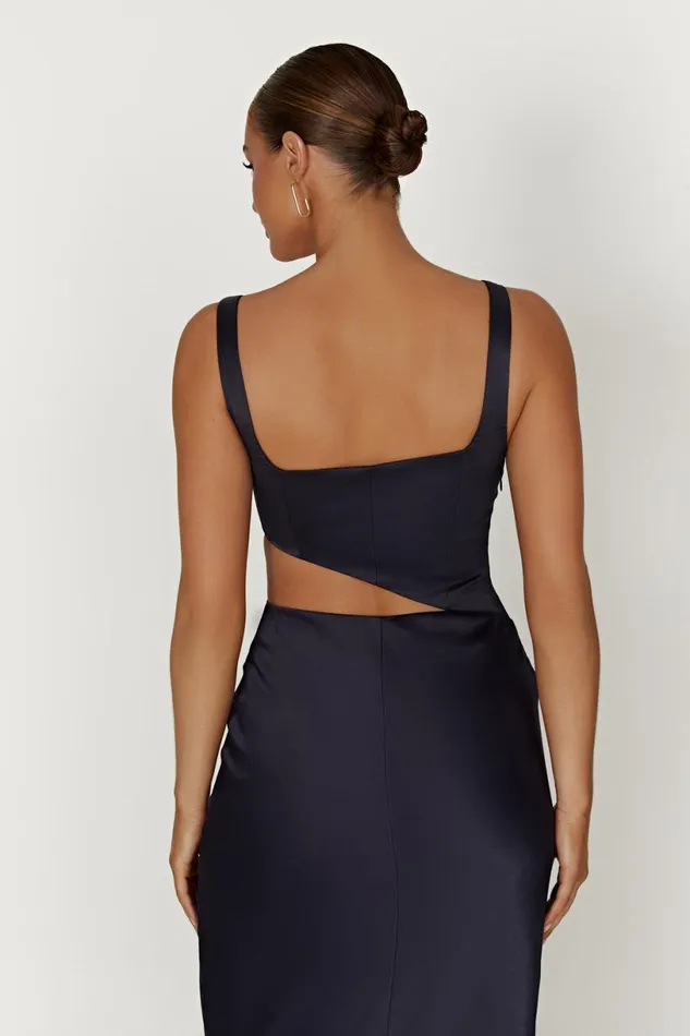 Meshki Maxi Dresses Women Gianna Maxi Dress 8211 Midnight Navy Midnightnavy