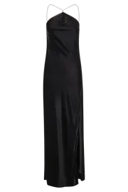 Meshki Maxi Dresses Women Louise Diamante Rope Maxi Dress 8211 Black Black