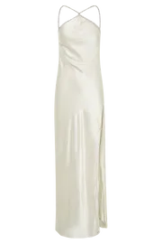 Meshki Maxi Dresses Women Louise Diamante Rope Maxi Dress 8211 Ivory Ivory