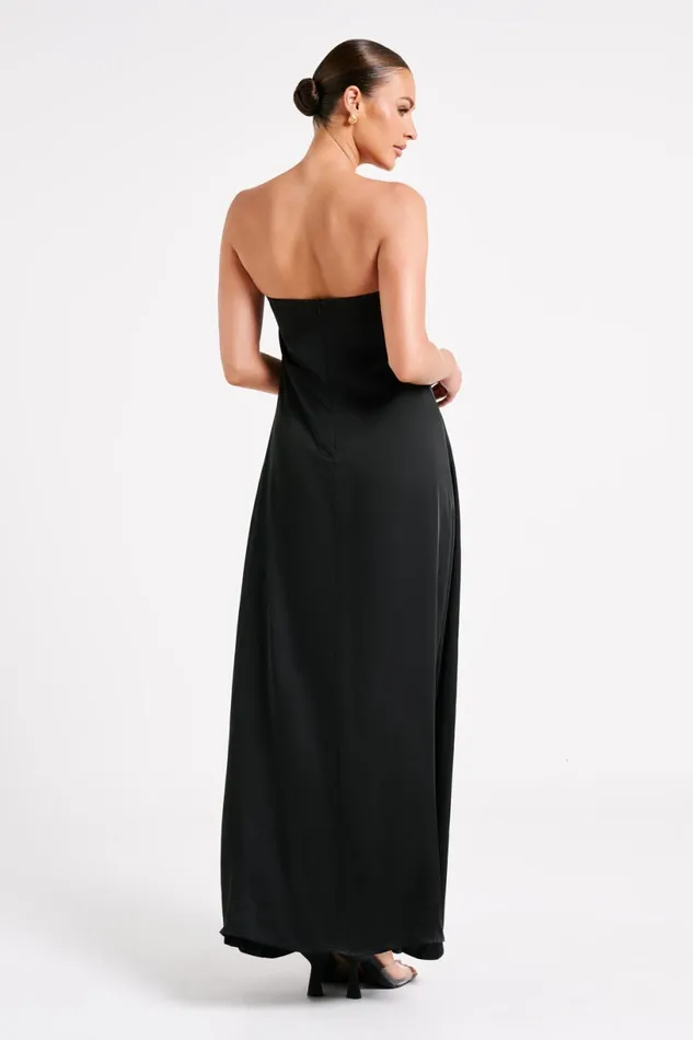 Meshki Maxi Dresses Women Luisa Strapless Maxi Dress 8211 Black Black