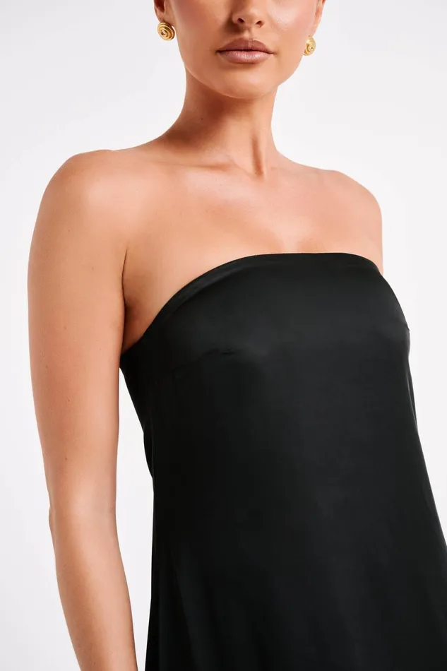 Meshki Maxi Dresses Women Luisa Strapless Maxi Dress 8211 Black Black