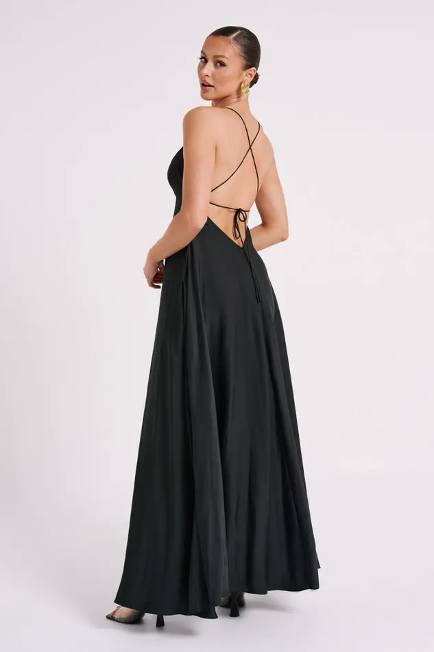 Meshki Maxi Dresses Women Melisandre Baby Doll Maxi Dress 8211 Black Black Meshki Maxi Dresses Women Melisandre Baby Doll Maxi Dress 8211 Black Black