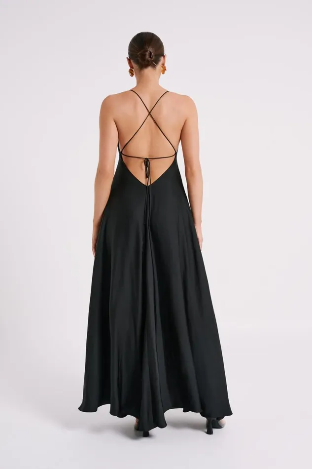 Meshki Maxi Dresses Women Melisandre Baby Doll Maxi Dress 8211 Black Black