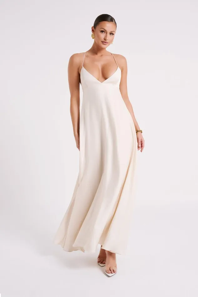 Meshki Maxi Dresses Women Melisandre Baby Doll Maxi Dress 8211 Sand Sand