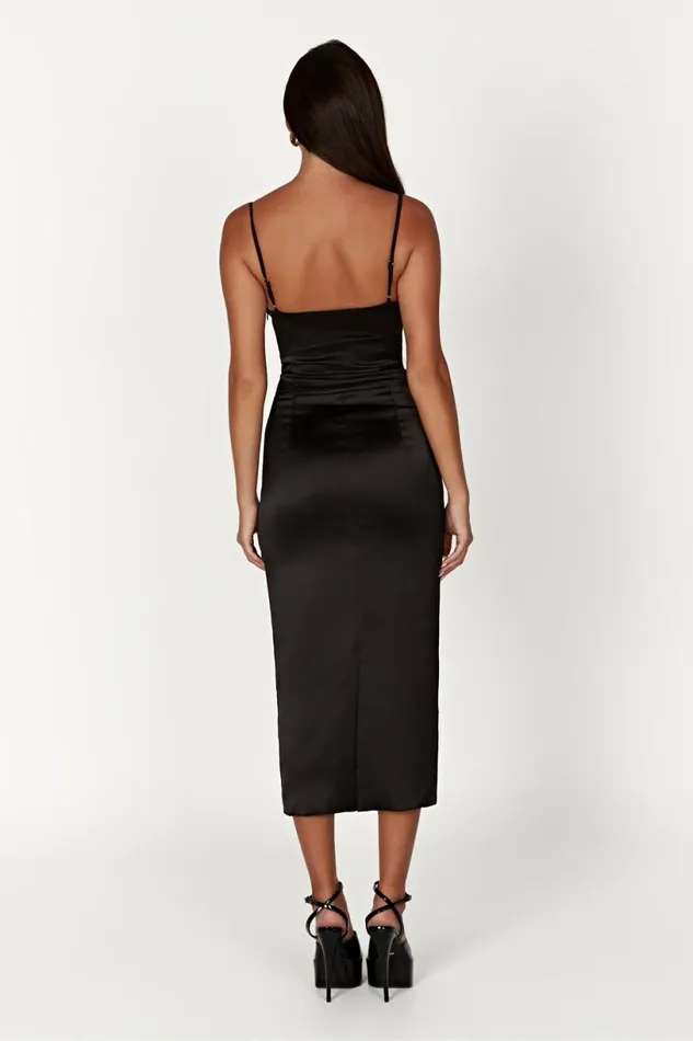 Meshki Midi Dresses Women Camelia Corset Midi Dress 8211 Black Black Meshki Midi Dresses Women Camelia Corset Midi Dress 8211 Black Black