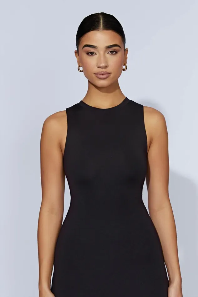Meshki Midi Dresses Women Jill Sleeveless Tank Midi Dress 8211 Black Black