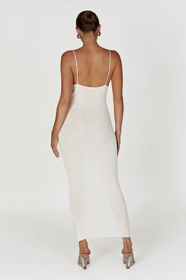 Meshki Midi Dresses Women Magnolia Knit Midi Dress 8211 Ivory Ivory