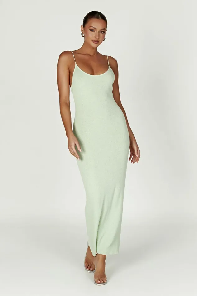 Meshki Midi Dresses Women Magnolia Knit Midi Dress 8211 Pistachio Green Pistachiogreen Meshki Midi Dresses Women Magnolia Knit Midi Dress 8211 Pistachio Green Pistachiogreen