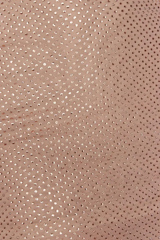 Meshki Midi Dresses Women Waverly Strapless Diamante Midi Dress 8211 Nude Nude