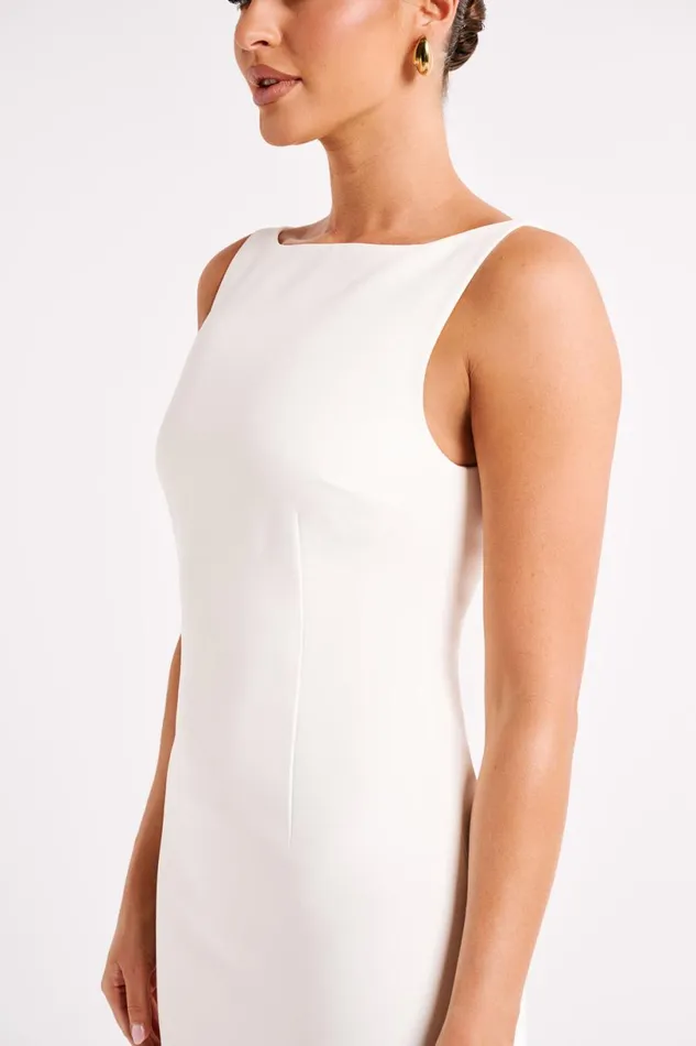 Meshki Mini Dresses Women Angela Suiting Mini Dress 8211 Ivory Ivory