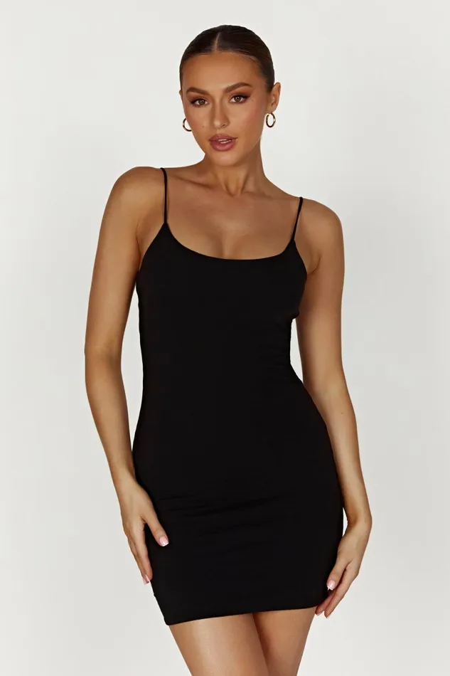 Meshki Mini Dresses Women Aylani Cami Mini Dress 8211 Black Black