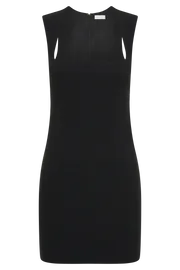 Meshki Mini Dresses Women Frida Crepe Mini Dress 8211 Black Black