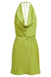 Meshki Mini Dresses Women Lorena Halter Mini Dress 8211 Parakeet Green Parakeetgreen Meshki Mini Dresses Women Lorena Halter Mini Dress 8211 Parakeet Green Parakeetgreen