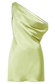 Meshki Mini Dresses Women Yvette Off Shoulder Mini Dress 8211 Pistachio Pistachio