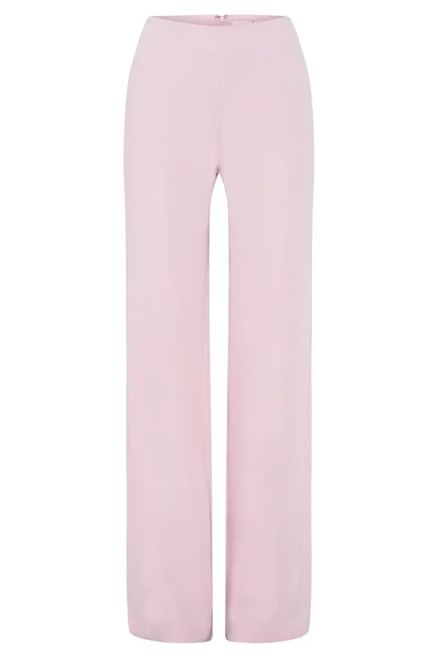 Meshki Pants Women Allanah Straight Leg Pant 8211 Blush Pink Blushpink