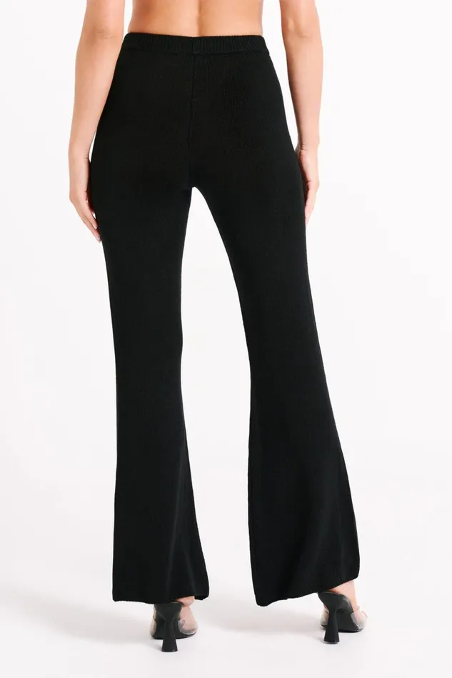 Meshki Pants Women Carlota Knit Pants 8211 Black Black