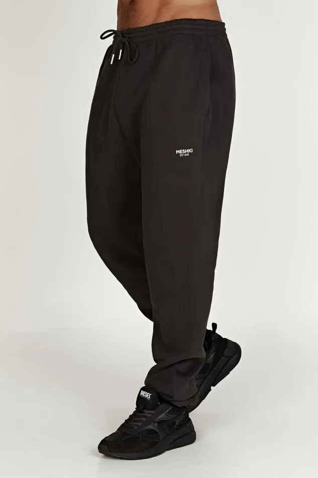 Meshki Pants Women Frankie Unisex Jogger 8211 Dusk Black Duskblack