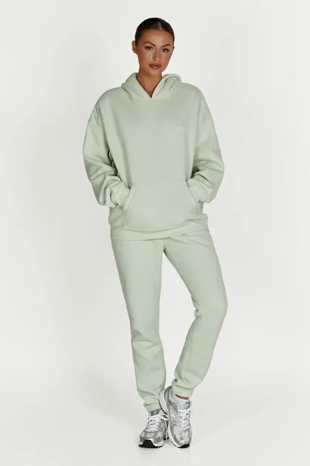 Meshki Pants Women Frankie Unisex Jogger 8211 Light Sage Lightsage
