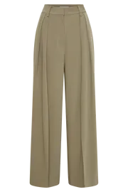 Meshki Pants Women Jemima Straight Leg Pants 8211 Olive Olive