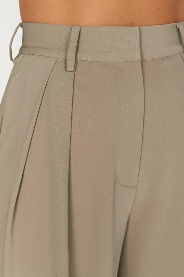 Meshki Pants Women Jemima Straight Leg Pants 8211 Olive Olive