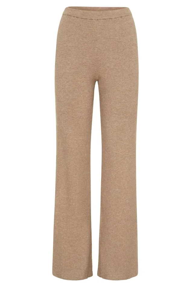 Meshki Pants Women Jovie Knit Pants 8211 Taupe Taupe