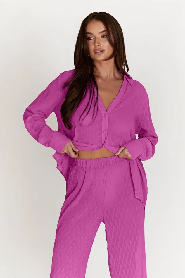 Meshki Pants Women Karla Wave Pleat Pant 8211 Rose Pink Rosepink Meshki Pants Women Karla Wave Pleat Pant 8211 Rose Pink Rosepink