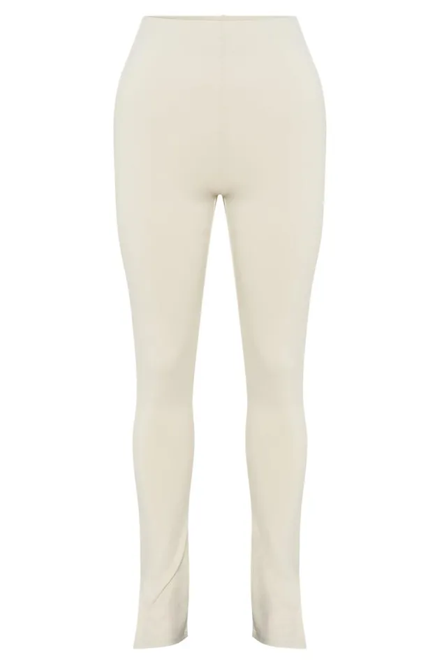 Meshki Pants Women Michelle Side Split Leggings 8211 Cream Cream Meshki Pants Women Michelle Side Split Leggings 8211 Cream Cream