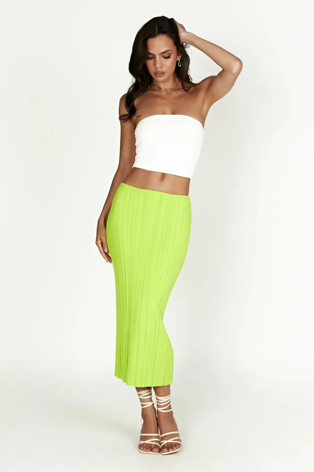 Meshki Skirts Women Kennedy Low Rise Knit Skirt 8211 Fresh Green Freshgreen Meshki Skirts Women Kennedy Low Rise Knit Skirt 8211 Fresh Green Freshgreen