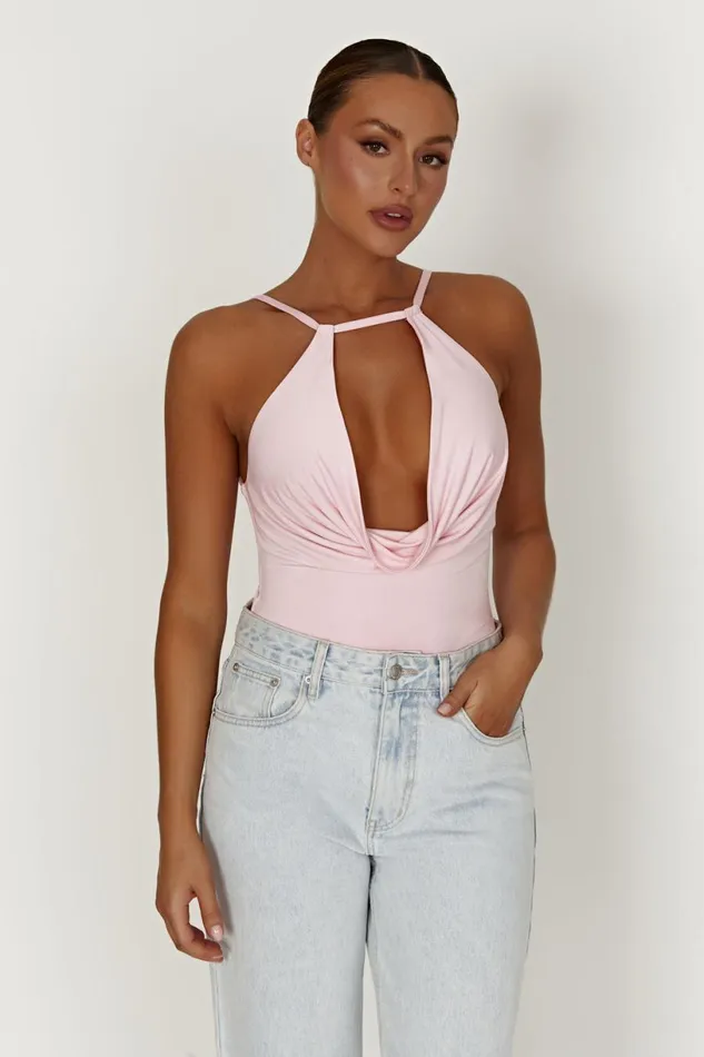 Meshki Sleeveless Tops Women Deanna Slinky Longline Top 8211 Candy Pink Candypink Meshki Sleeveless Tops Women Deanna Slinky Longline Top 8211 Candy Pink Candypink