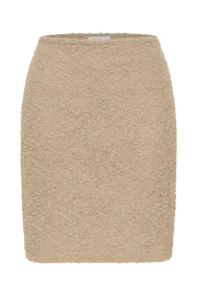 Meshki Sleeveless Tops Women Irma Strapless Boucle Top 8211 Wheat Wheat