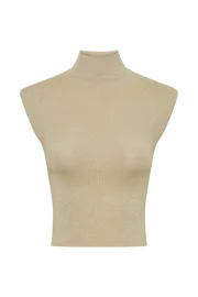 Meshki Sleeveless Tops Women Reynalda Sleeveless Knit Top 8211 Gold Gold