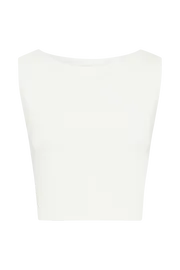 Meshki Sleeveless Tops Women Suri Slinky Cowl Back Top 8211 White White
