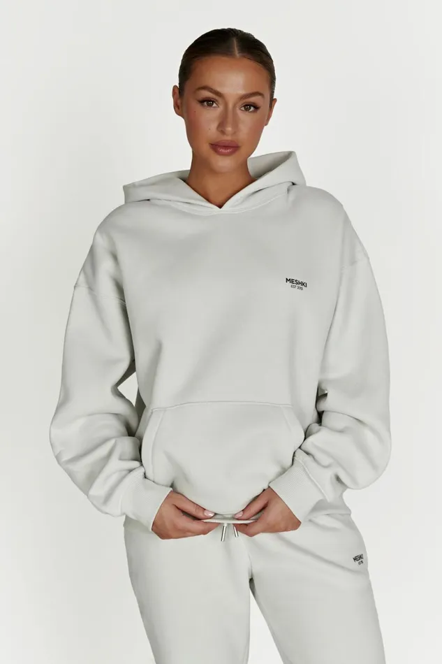 Meshki Sweaters and Hoodies Women Bernie Oversized Unisex Hoodie 8211 Smoke Grey Smokegrey Meshki Sweaters and Hoodies Women Bernie Oversized Unisex Hoodie 8211 Smoke Grey Smokegrey