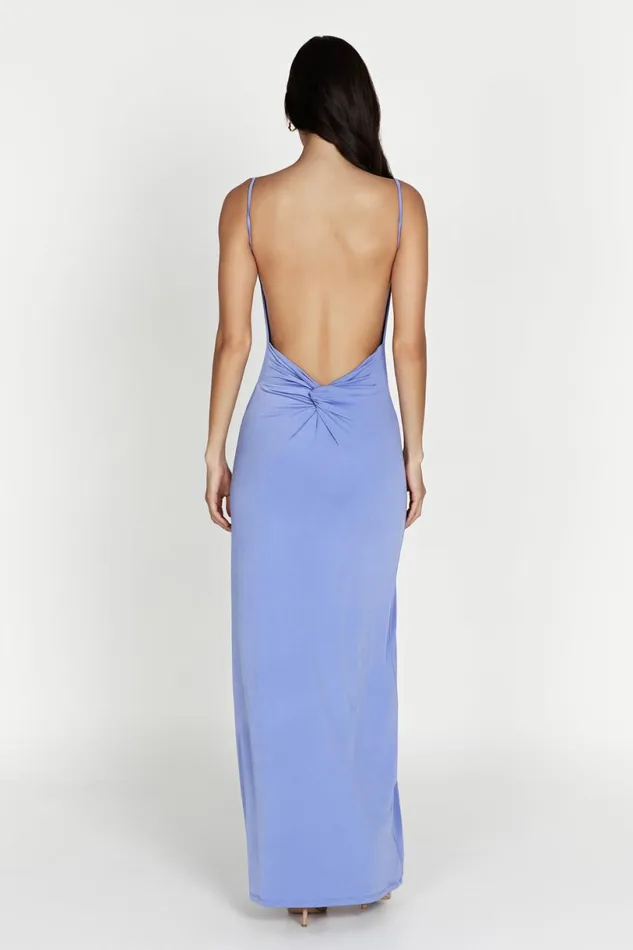 Meshki Wedding Guests Women Darcy Cowl Maxi Dress With Low Back 8211 Lavender Lavender