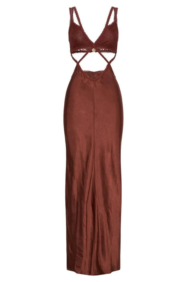 Meshki Wedding Guests Women Seraphine Lace Maxi Dress 8211 Cherry Chocolate Cherrychocolate Meshki Wedding Guests Women Seraphine Lace Maxi Dress 8211 Cherry Chocolate Cherrychocolate