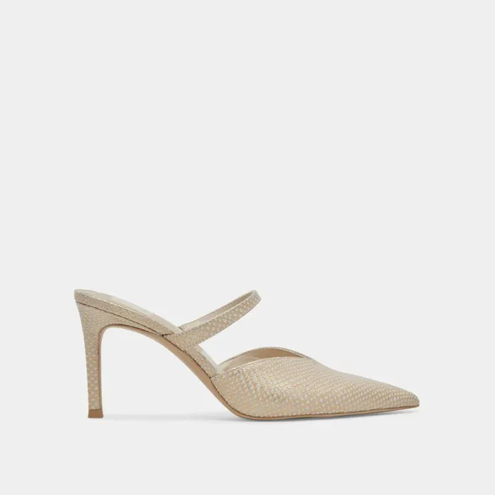 Mules and Clogs Shop Dolce Vita Kanika Heels Champagne Embossed Leather Women039s Leather Heels Champagne Embossed Leather Mules and Clogs Shop Dolce Vita Kanika Heels Champagne Embossed Leather Women039s Leather Heels Champagne Embossed Leather