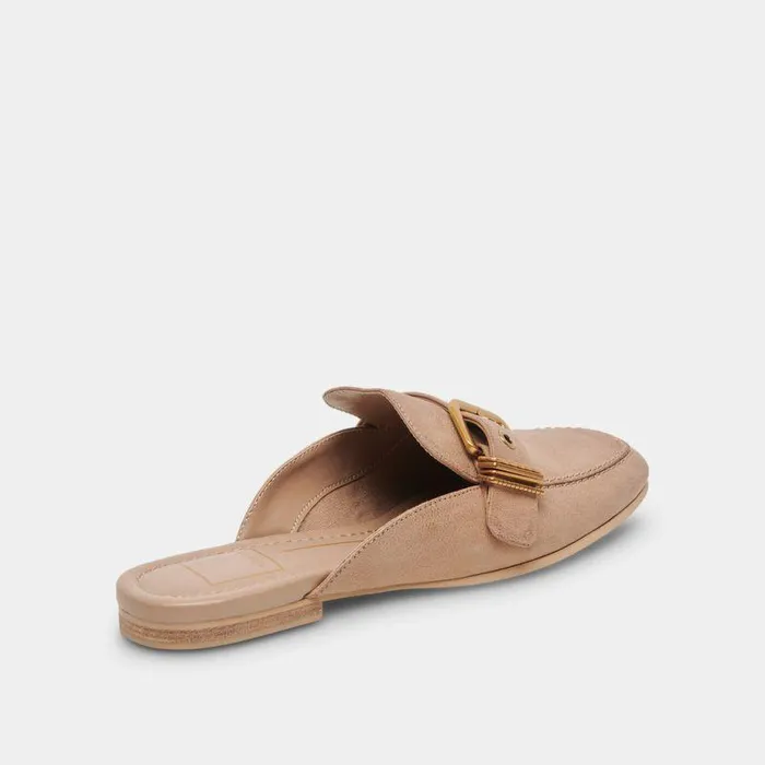 Mules and Clogs Shop Dolce Vita Santel Flats Taupe Leather Taupe Leather