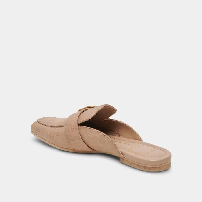 Mules and Clogs Shop Dolce Vita Santel Flats Taupe Leather Taupe Leather